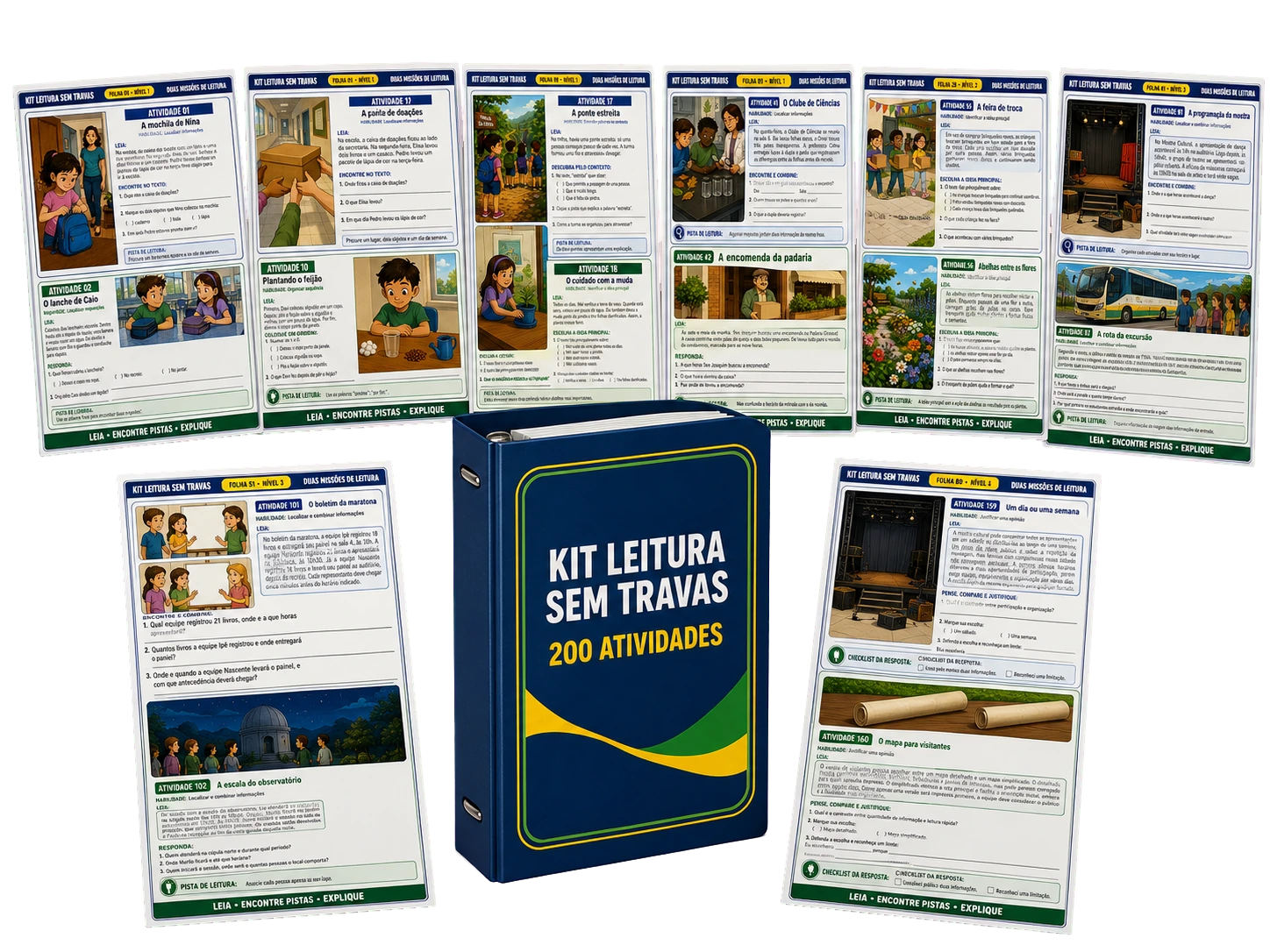 Mockup Kit Leitura Sem Travas