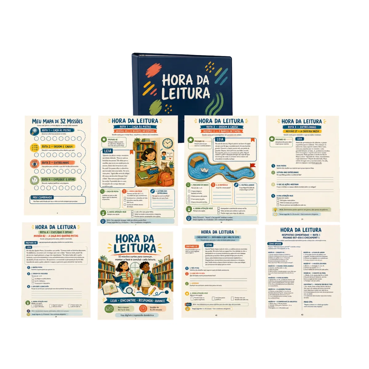 Hora da Leitura — Mais Foco em 10 Minutos